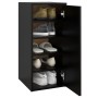 Mueble zapatero de madera contrachapada negro 32x35x70 cm de vidaXL, Zapateros y organizadores de calzado - Ref: Foro24-80895...
