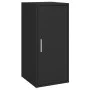 Mueble zapatero de madera contrachapada negro 32x35x70 cm de vidaXL, Zapateros y organizadores de calzado - Ref: Foro24-80895...