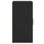 Mueble zapatero de madera contrachapada negro 32x35x70 cm de vidaXL, Zapateros y organizadores de calzado - Ref: Foro24-80895...