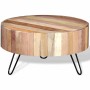 Mesa de centro madera maciza reciclada