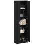 Armario Roble negro 55 x 25 x 189 cm Madera contrachapada