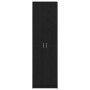 Armario Roble negro 55 x 25 x 189 cm Madera contrachapada