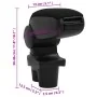 Autoarmlehne ABS schwarz 13x36x(30-46) cm von vidaXL, Kraftfahrzeugsitze - Ref: Foro24-154674, Preis: 45,21 €, Rabatt: %