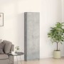 Armario Gris hormigón 55 x 25 x 189 cm Madera contrachapada