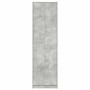 Armario Gris hormigón 55 x 25 x 189 cm Madera contrachapada