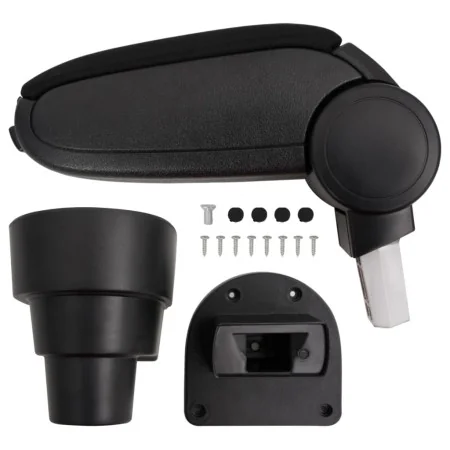 Car armrest ABS black 15.5x32x(41-54) cm by vidaXL, Motor vehicle seats - Ref: Foro24-154653, Price: 39,57 €, Discount: %