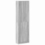 Armario Gris sonoma 55 x 25 x 189 cm Madera contrachapada