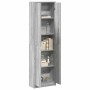 Armario Gris sonoma 55 x 25 x 189 cm Madera contrachapada