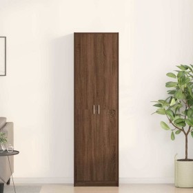 Armario Marrón roble 55 x 25 x 189 cm Madera contrachapada