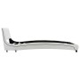 Cama con colchón cuero sintético blanco 90x200 cm de vidaXL, Camas y somieres - Ref: Foro24-277569, Precio: 368,23 €