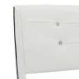 Bett mit weißer Kunstledermatratze 90x200 cm von vidaXL, Betten und Lattenroste - Ref: Foro24-277569, Preis: 358,40 €, Rabatt: %