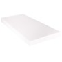 Bett mit weißer Kunstledermatratze 90x200 cm von vidaXL, Betten und Lattenroste - Ref: Foro24-277569, Preis: 368,42 €, Rabatt: %
