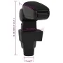 Car armrest ABS black 15.5x32x(41-54) cm by vidaXL, Motor vehicle seats - Ref: Foro24-154653, Price: 39,57 €, Discount: %