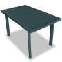 Garten-Essset 7-teilig aus grünem Kunststoff von vidaXL, Gartensets - Ref: Foro24-275080, Preis: 831,62 €, Rabatt: %