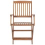 Klappbare Gartenstühle, 6 Stück, massives Akazienholz und Kissen von vidaXL, Gartenstühle - Ref: Foro24-3074953, Preis: 340,4...