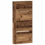Armario para Zapatos con puerta Madera vieja 80 x 21 x 163.5 cm