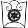 Garden table and chairs set 3 pieces black and white ceramic tile by vidaXL, Garden sets - Ref: Foro24-271772, Price: 220,37 ...