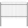 Cerca de jardín Gris 3.4 x 1.2 m