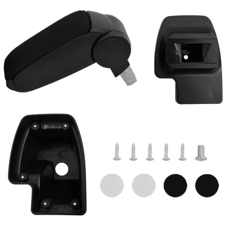 Car armrest ABS black 15x35x(33-49.5) cm by vidaXL, Motor vehicle seats - Ref: Foro24-154687, Price: 50,24 €, Discount: %
