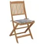 6 pcs folding garden chairs and solid acacia wood cushions by vidaXL, Garden chairs - Ref: Foro24-3075008, Price: 304,73 €, D...