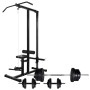 Bodybuilding-Gerät mit Gewichten und Hanteln 60,5 kg von vidaXL, Gewichthebermaschinen - Ref: Foro24-275354, Preis: 345,78 €,...