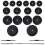 Bodybuilding machine with weights and dumbbells 60.5 kg by vidaXL, Weight lifting machines - Ref: Foro24-275354, Price: 345,8...
