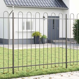 Cerca de jardín Gris 3.4 x 1.5 m