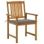 Garden chairs with cushions 8 pcs solid acacia wood by vidaXL, Garden chairs - Ref: Foro24-3078167, Price: 631,15 €, Discount: %
