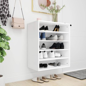 Sperrholz Schuhschrank weiß 60x35x70 cm von vidaXL, Schuhregale und Schuhorganisatoren - Ref: Foro24-808936, Preis: 69,24 €, ...