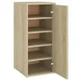Sonoma oak engineered wood shoe rack furniture 32x35x70 cm by vidaXL, Shoe racks and shoe organizers - Ref: Foro24-808960, Pr...