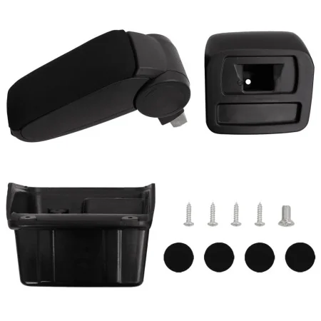 Reposabrazos para coche ABS negro 15x31x(28-44) cm by vidaXL, Motor vehicle seats - Ref: Foro24-154682, Price: 24,21 €, Disco...
