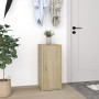 Schuhregal aus Sonoma-Eiche-Holzwerkstoff, 32 x 35 x 70 cm von vidaXL, Schuhregale und Schuhorganisatoren - Ref: Foro24-80896...