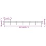Gartenzaun mit Speerspitzen aus schwarzem Stahl 10,2x0,6 m von vidaXL, Zaunpaneele - Ref: Foro24-277598, Preis: 260,20 €, Rab...