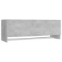 Betongrauer Sperrholzschrank 100x32,5x35 cm von vidaXL, Kleiderschränke - Ref: Foro24-808237, Preis: 56,10 €, Rabatt: %