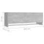 Betongrauer Sperrholzschrank 100x32,5x35 cm von vidaXL, Kleiderschränke - Ref: Foro24-808237, Preis: 56,10 €, Rabatt: %