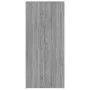 Schuhschrank aus grauem Sonoma-Sperrholz, 80 x 35,5 x 180 cm von vidaXL, Schuhregale und Schuhorganisatoren - Ref: Foro24-815...