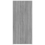 Sonoma gray plywood shoe rack cabinet 80x35.5x180 cm by vidaXL, Shoe racks and shoe organizers - Ref: Foro24-815277, Price: 1...