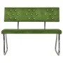Hellgrüne Samtbank 110 cm von vidaXL, Ess- und Küchenbänke - Ref: Foro24-325866, Preis: 96,06 €, Rabatt: %