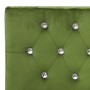 Banco de terciopelo verde claro 110 cm de vidaXL, Bancos de comedor y cocina - Ref: Foro24-325866, Precio: 96,80 €, Descuento: %
