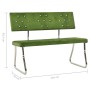 Hellgrüne Samtbank 110 cm von vidaXL, Ess- und Küchenbänke - Ref: Foro24-325866, Preis: 97,07 €, Rabatt: %
