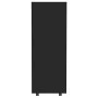 Armario de madera de ingeniería negro 80x40x110 cm de vidaXL, Armarios roperos - Ref: Foro24-808514, Precio: 73,33 €, Descuen...