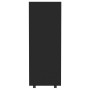 Black engineered wood cabinet 80x40x110 cm by vidaXL, Wardrobes - Ref: Foro24-808514, Price: 74,33 €, Discount: %