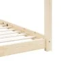 Kinderbettgestell aus massivem Kiefernholz, 80 x 160 cm von vidaXL, Kinderbetten und Betten für Kinder - Ref: Foro24-283347, ...