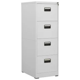 Light gray steel filing cabinet 46x62x133 cm by vidaXL, Filing cabinets - Ref: Foro24-336279, Price: 249,08 €, Discount: %