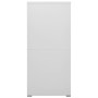 Aktenschrank aus hellgrauem Stahl 46x62x133 cm von vidaXL, Aktenschränke - Ref: Foro24-336279, Preis: 253,69 €, Rabatt: %