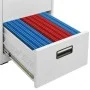 Light gray steel filing cabinet 46x62x133 cm by vidaXL, Filing cabinets - Ref: Foro24-336279, Price: 249,08 €, Discount: %