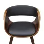 Esszimmerstühle, 2 Stück, gebogenes Holz, braunes Kunstleder von vidaXL, Essstühle - Ref: Foro24-270043, Preis: 360,73 €, Rab...