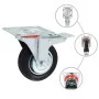 Swivel wheels 8 units 100 mm by vidaXL, Material handling - Ref: Foro24-277961, Price: 49,63 €, Discount: %