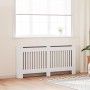 Cubierta para radiador MDF blanco 172 cm