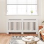 Cubierta para radiador MDF blanco 172 cm